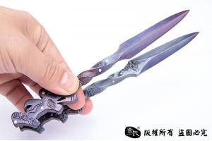 《禾》字茶剑 手工雕刻茶剑