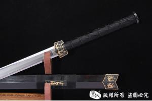 羽毛钢烧刃四圣汉剑