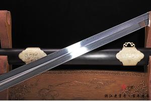 紫檀木百炼钢武术剑